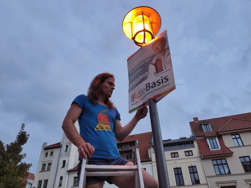 Customer photo review of QUERLEUGNER ORGANIC SHIRT MÄDELS • BERLINER MUTANTE