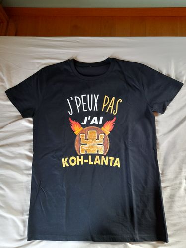 Customer photo review of T-shirt homme J'peux pas Koh Lanta 🔥