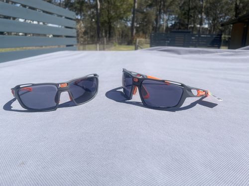Customer photo review of Rudy Project Sintryx Pyombo Photochromic Black Lenses