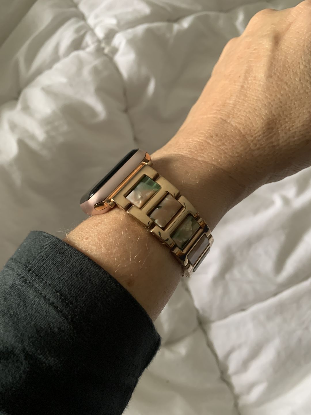 Customer photo review of Aura Metal Band (11 Colours)