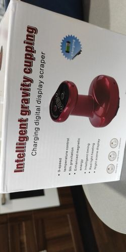 Customer photo review of Electric Cupping Scraping Massager with Suction Cup - Meridian Dredge Physiotherapy