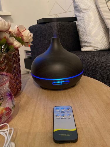 Customer photo review of 550ml Smart Essential Oil Diffuser Aroma Air Humidifier With Remote Control