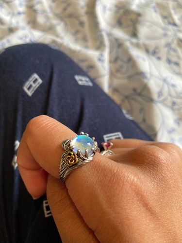 Customer photo review of Bague de l'Arbre Enchanté