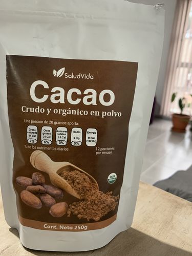 Customer photo review of Cacao Orgánico en Polvo
