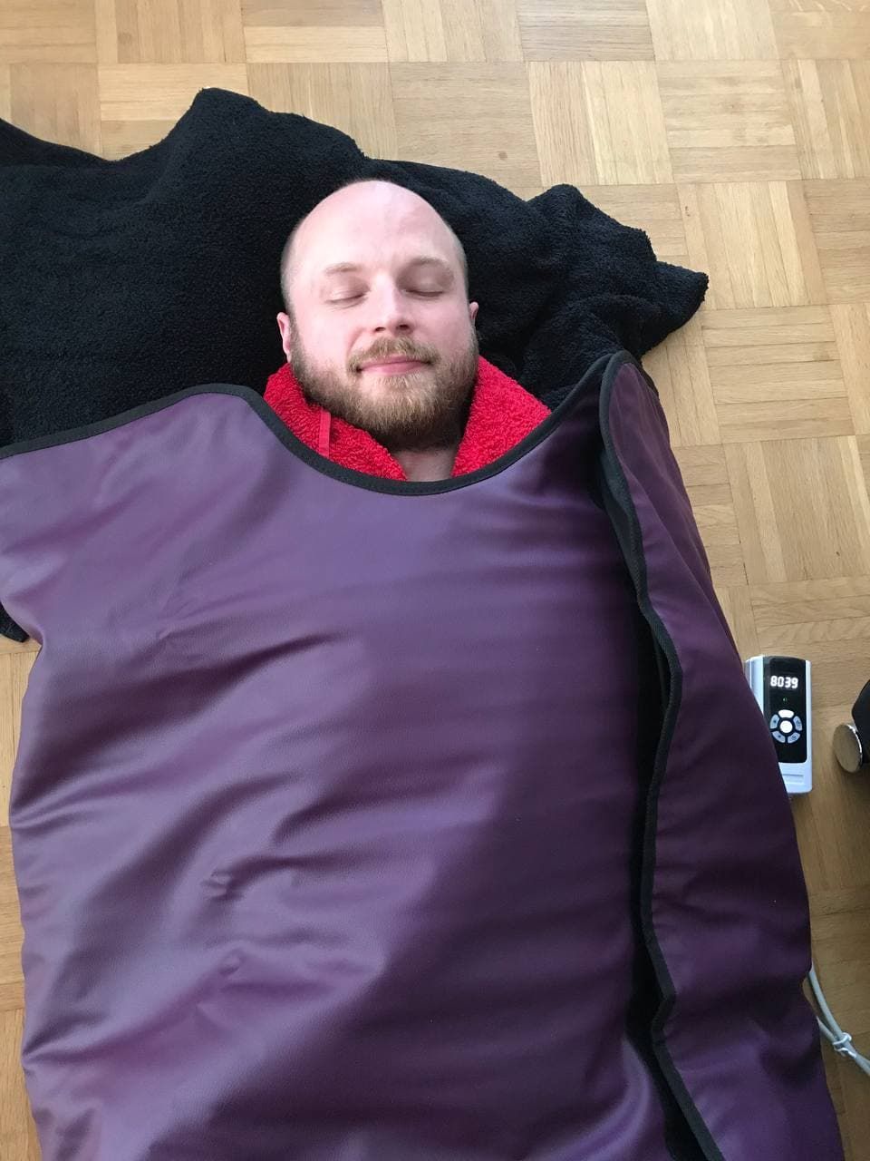 Customer photo review of Saunadecken-Einlage