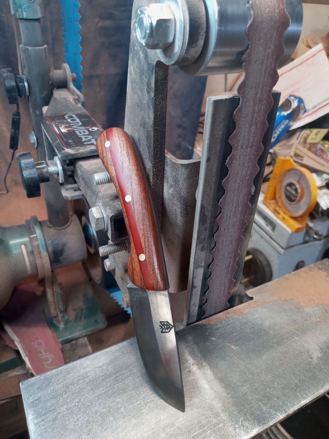 Customer photo review of 2" x 72" Specialty Sanding Belts