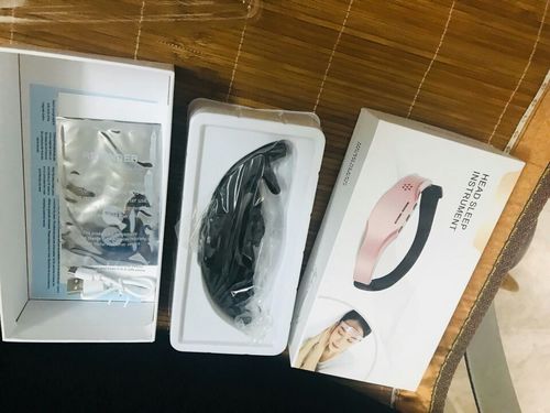 Customer photo review of Electric Sleep Instrument To Improve Insomnia - Hypnosis Head Massager