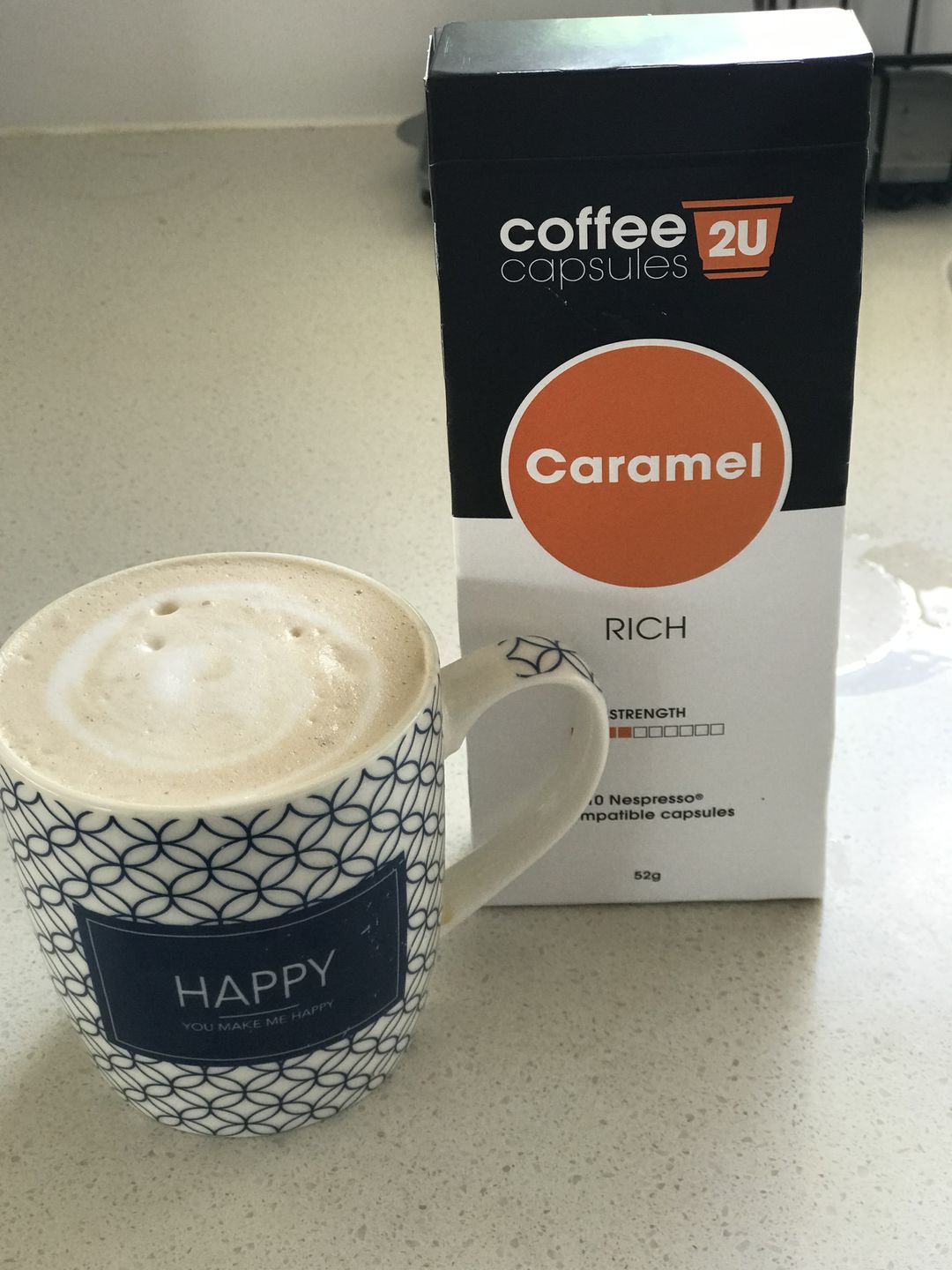 Customer photo review of Caramel Blend