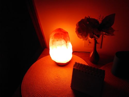 Customer photo review of Original Himalayan Salt Lamp (Large)