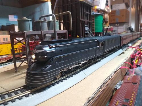 Customer photo review of BLI 4434 Streamlined PRR K4s, #3768, 1936 Version, Later DGLE Paint, Low-mounted Keystone, 180P75 Tender, w/ Paragon3 Sound/DC/DCC, HO