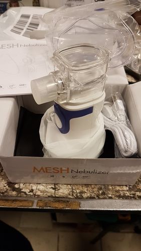 Customer photo review of HexoAir™ Portable Nebulizer