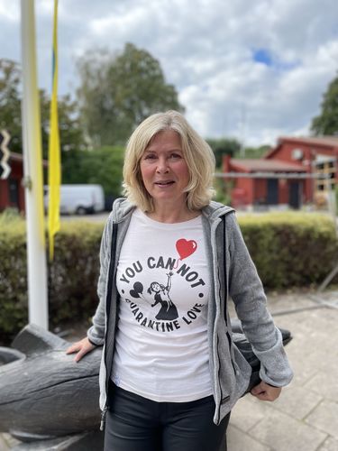 Customer photo review of KENFM ORGANIC SHIRT MÄDELS • YOU CAN NOT QUARANTINE LOVE