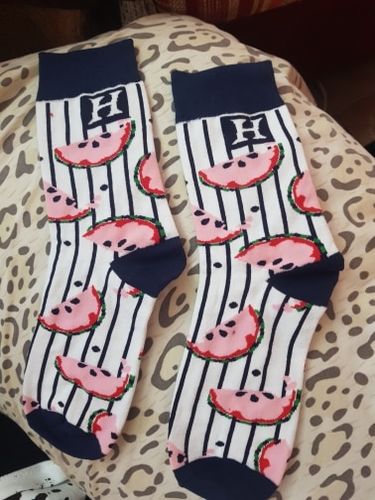 Customer photo review of Smoods™ Colourful Funky Socks