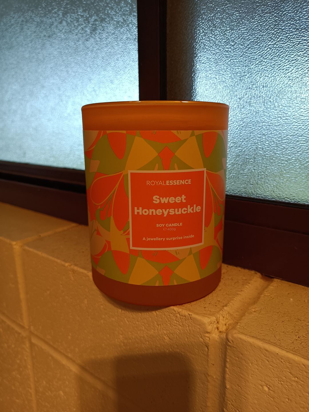 Customer photo review of Sweet Honeysuckle (Candle)