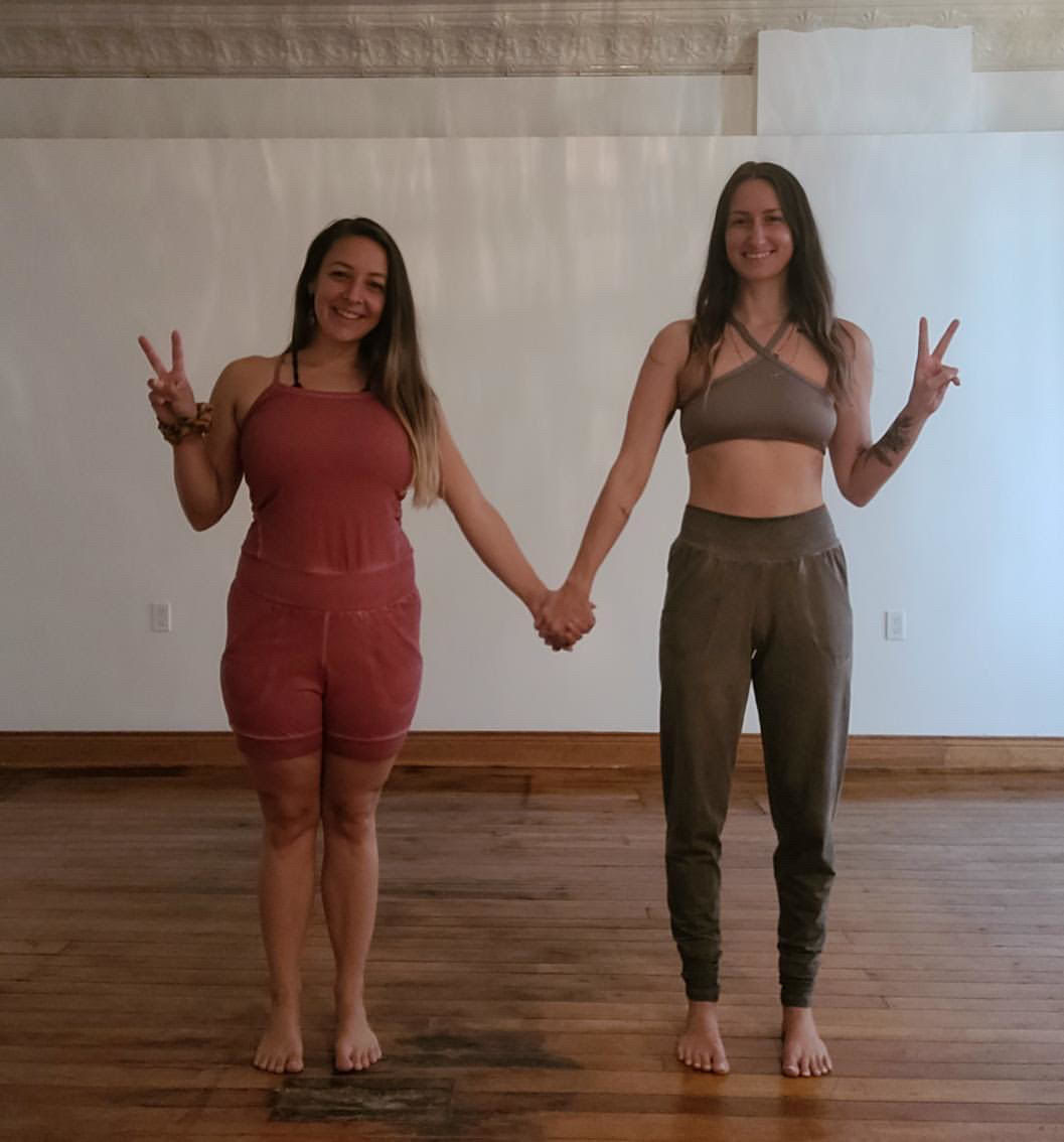 Customer photo review of Stonewash Short Yoga Jumpsuit