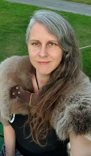 Customer photo review of Reindeer Hide Mantle