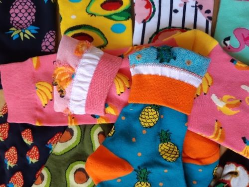 Customer photo review of Smoods™ Colourful Funky Socks