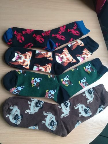 Customer photo review of Smoods™ Colourful Funky Socks