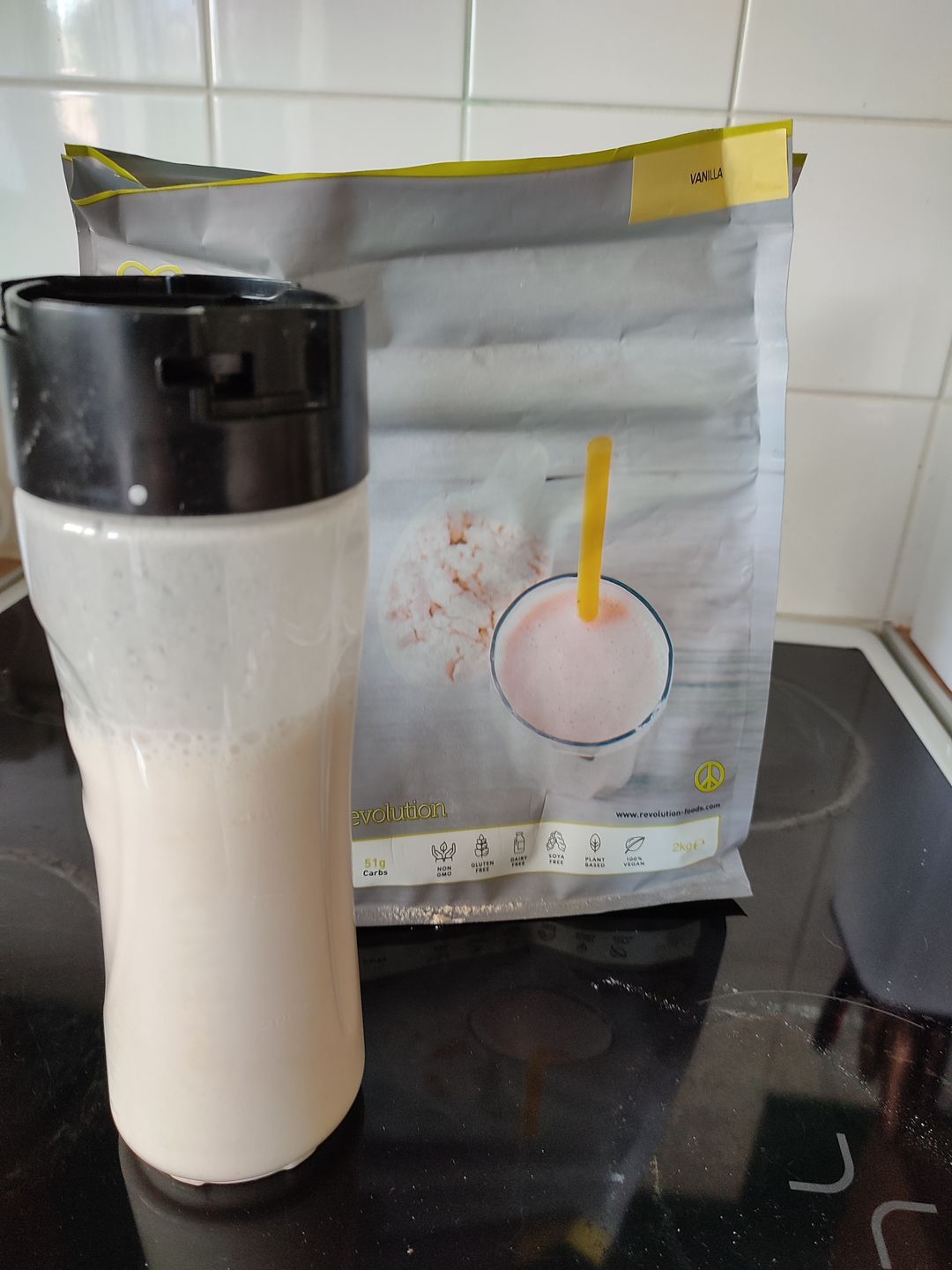 Customer photo review of Ultimate Vegan Meal Replacement