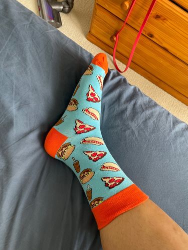 Customer photo review of Smoods™ Colourful Funky Socks