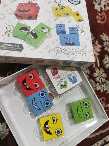 Customer photo review of Cube de construction MaxiPuzzle™