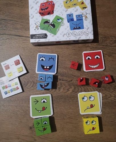 Customer photo review of Cube de construction MaxiPuzzle™