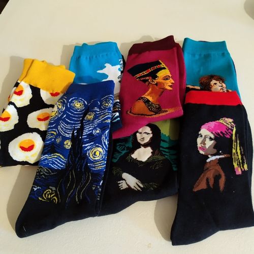 Customer photo review of Smoods™ Colourful Funky Socks