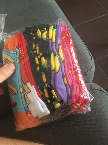 Customer photo review of Smoods™ Colourful Funky Socks