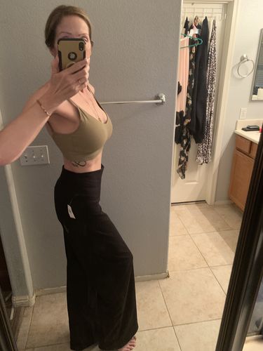 Customer photo review of Everyday Versatile Seamless Bralette w/removable padding