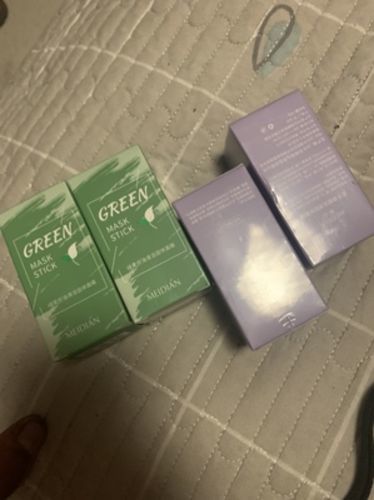 Customer photo review of Hot Sale--Poreless Deep Cleanse Green Tea Mask