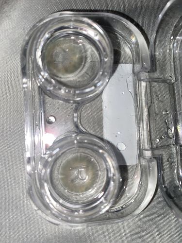 Customer photo review of Asa Green Contact Lenses(12 months wear)