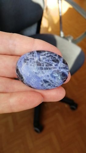 Customer photo review of Gemme en Pierre de Sodalite