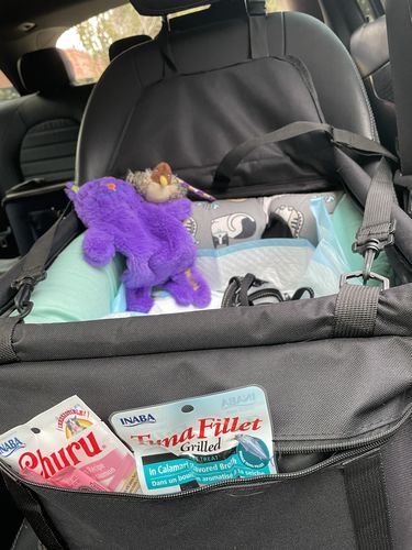 Customer photo review of INABA Churu Tuna Varieties Bag Cat Treat 14g x 20 Tubes