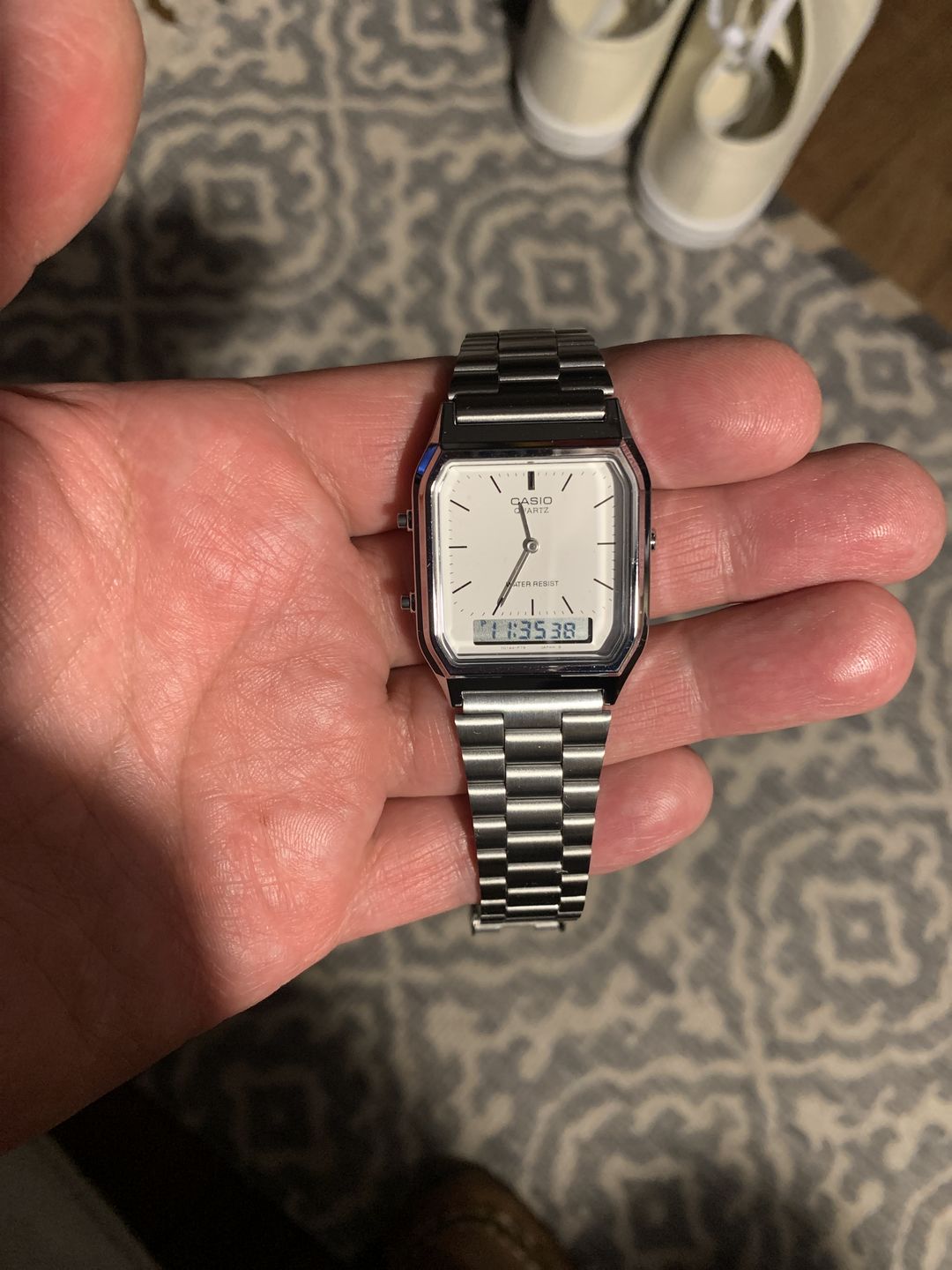 Customer photo review of Reloj Casio Vintage AQ-230A-7DMQ Plateado