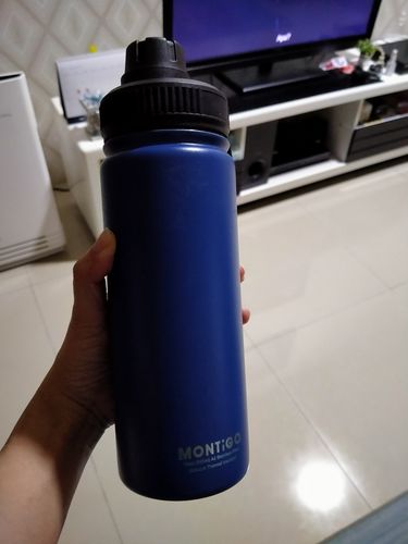 Customer photo review of Ace Bottle Dark Blue/Black 530ml (18oz) 2 - Pack Bundle