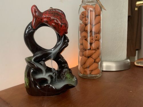 Customer photo review of Cônes d'encens à refoulement - 13 parfums disponibles