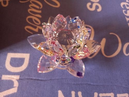 Customer photo review of Fleur de Lotus en Crystal "Feng Shui"