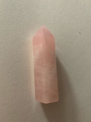 Customer photo review of Pointe de Quartz Rose "Amour et Sérénité"