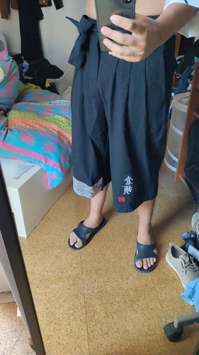 Customer photo review of Pantalon Style Yukata Japonais Traditionnel