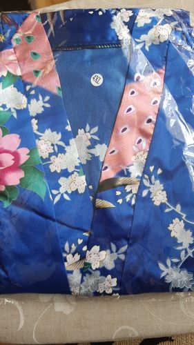 Customer photo review of Robe de chambre Kimono - 17 coloris disponibles