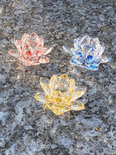 Customer photo review of Fleur de Lotus en Crystal "Feng Shui"