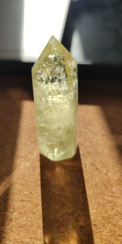 Customer photo review of Pointe de Quartz en Citrine
