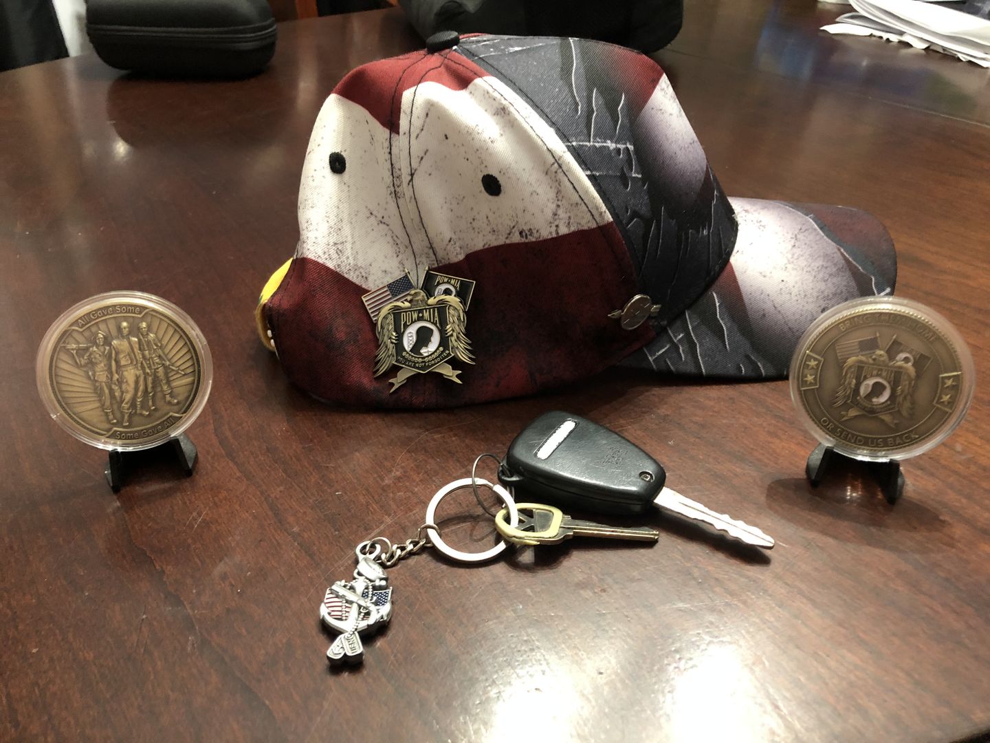 Customer photo review of POW*MIA Memorial Pin