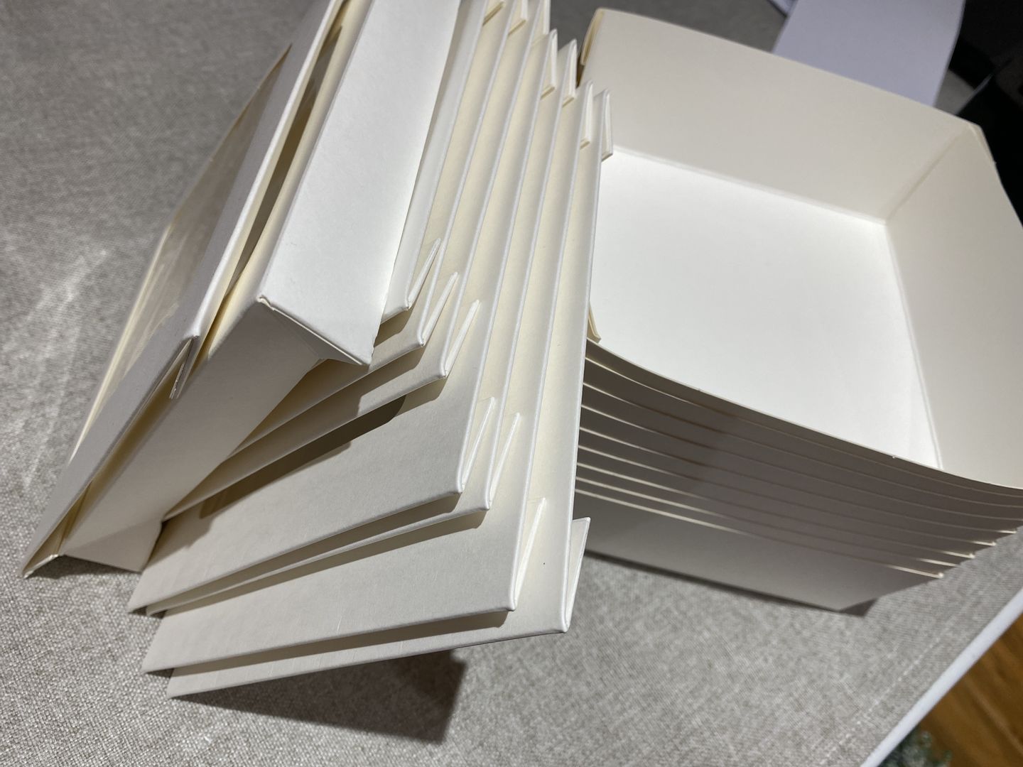 Customer photo review of Premium Cardboard Takeaway Boxes With Lid And Window