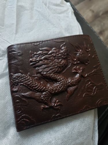 Customer photo review of Portefeuille Vintage "Dragon Chinois"