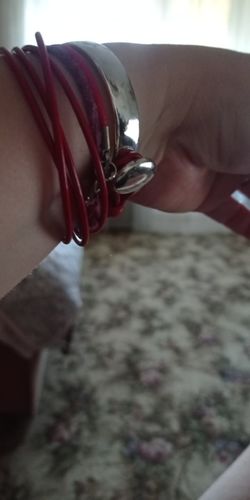 Customer photo review of Bracelet Wrap en Cuir "Style Unique" - 4 coloris disponibles