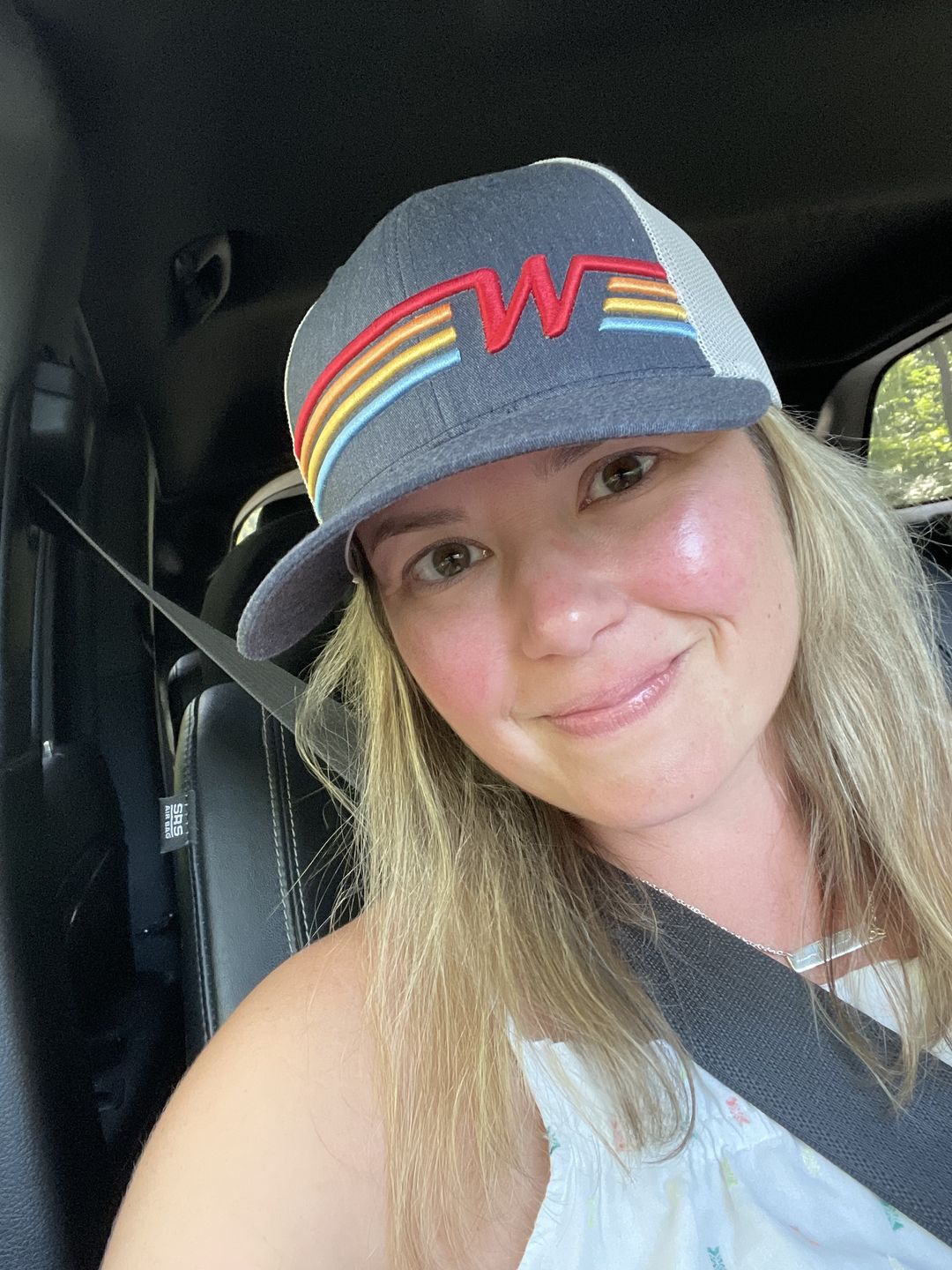 Customer photo review of SUNSTREAKER "W" TRUCKER - NAVY