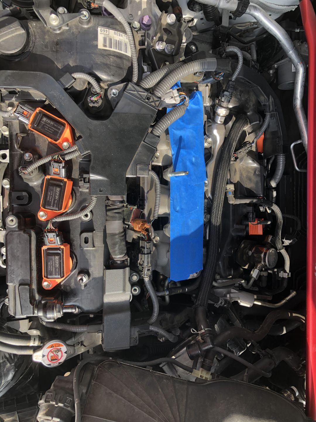 Customer photo review of Toyota V6 High Performance Coil Packs