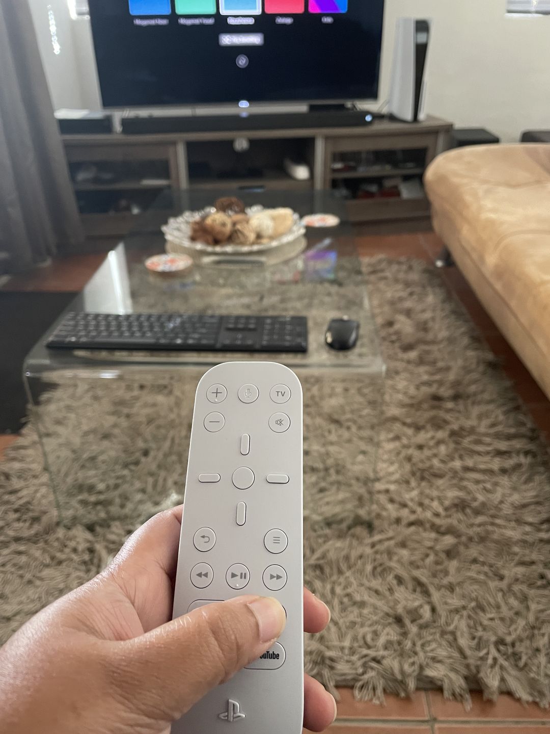 Customer photo review of PS5 Media Remote - Glacier White