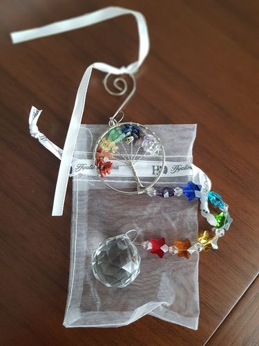 Customer photo review of Capteur Solaire 7 Chakras et Arbre de vie